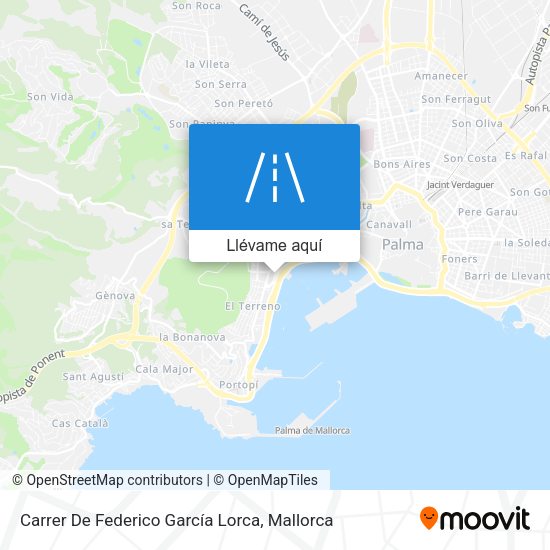 Mapa Carrer De Federico García Lorca