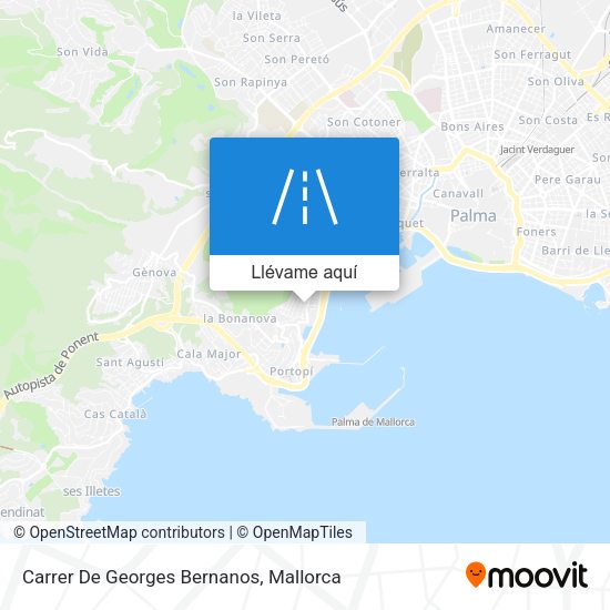 Mapa Carrer De Georges Bernanos