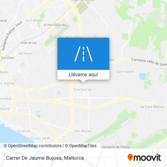 Mapa Carrer De Jaume Bujosa