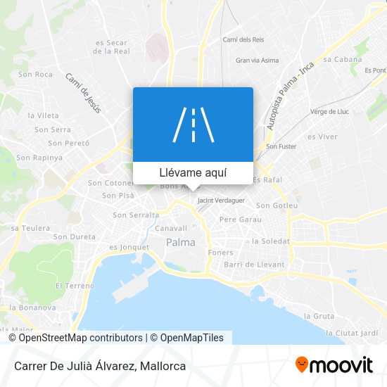 Mapa Carrer De Julià Álvarez