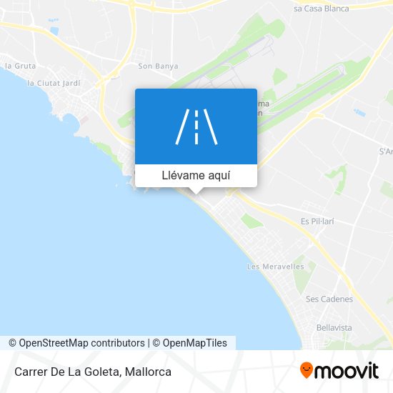 Mapa Carrer De La Goleta