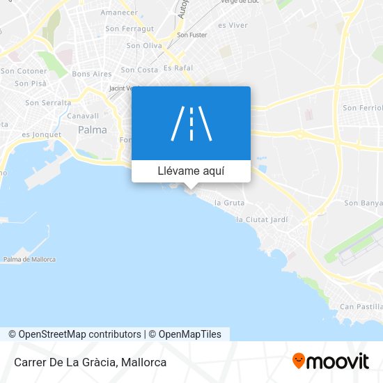 Mapa Carrer De La Gràcia