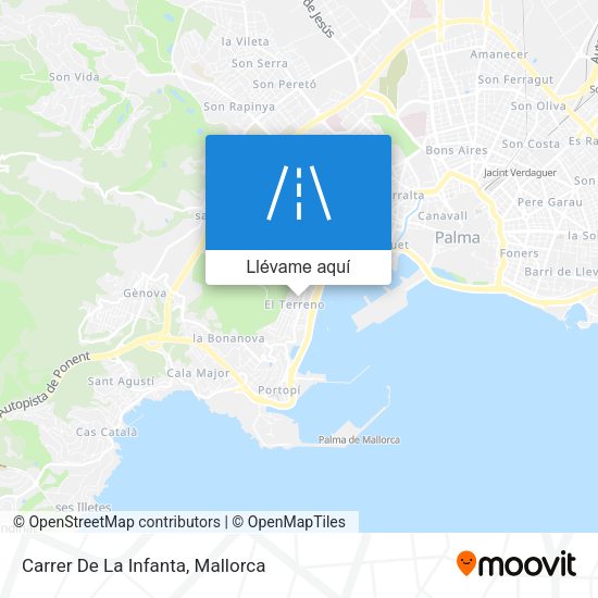 Mapa Carrer De La Infanta