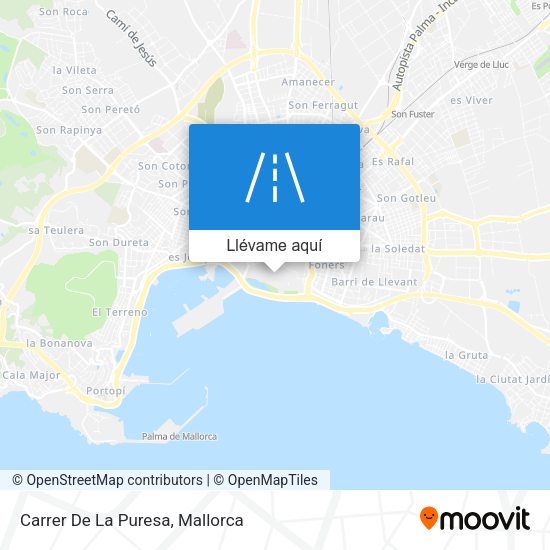Mapa Carrer De La Puresa
