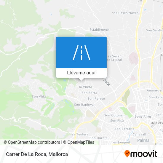 Mapa Carrer De La Roca