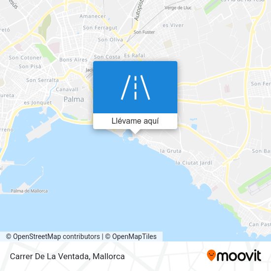 Mapa Carrer De La Ventada