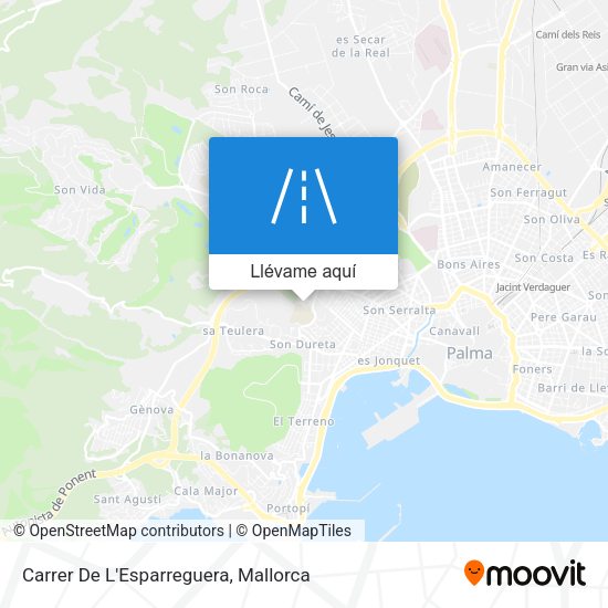 Mapa Carrer De L'Esparreguera