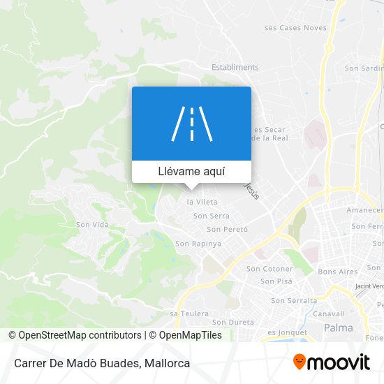 Mapa Carrer De Madò Buades