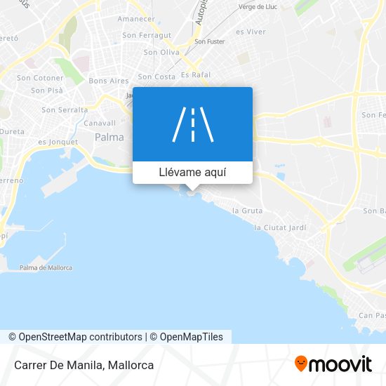 Mapa Carrer De Manila