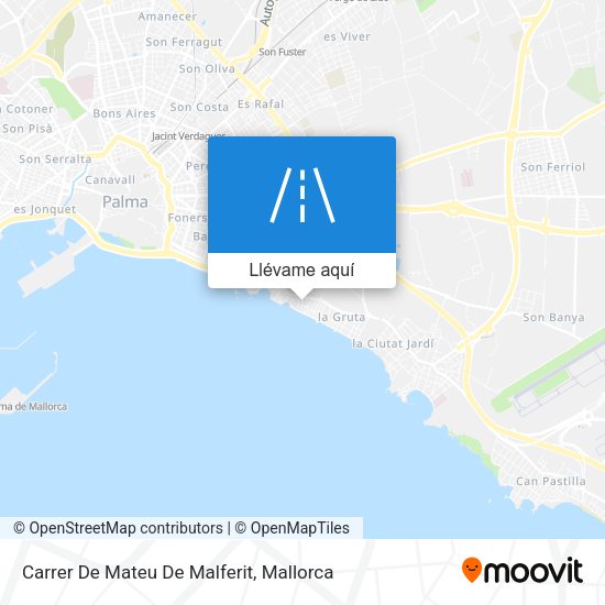 Mapa Carrer De Mateu De Malferit