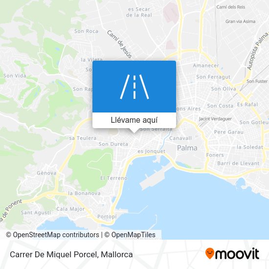 Mapa Carrer De Miquel Porcel