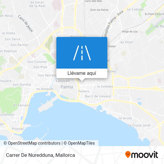 Mapa Carrer De Nuredduna