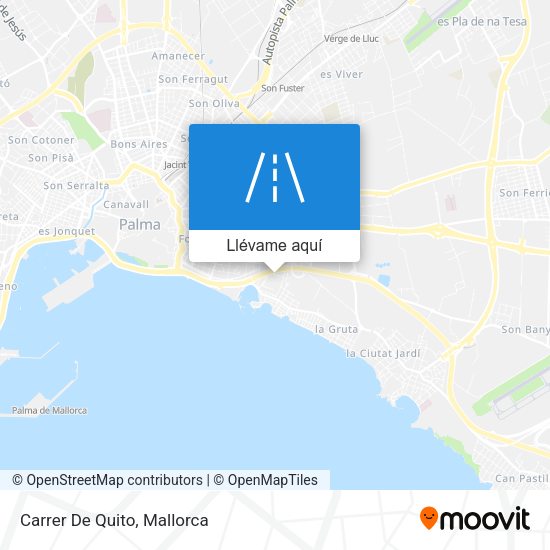 Mapa Carrer De Quito
