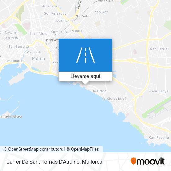 Mapa Carrer De Sant Tomàs D'Aquino