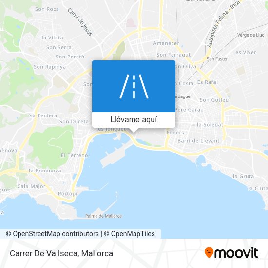 Mapa Carrer De Vallseca
