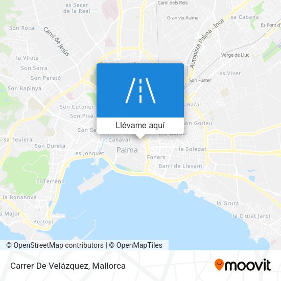 Mapa Carrer De Velázquez