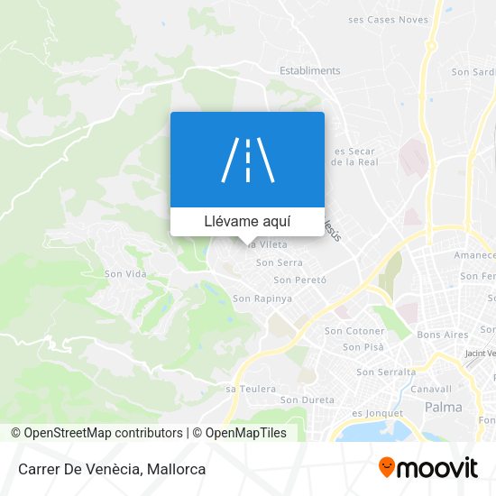 Mapa Carrer De Venècia