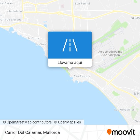 Mapa Carrer Del Calamar