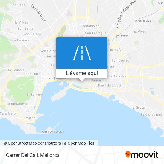 Mapa Carrer Del Call