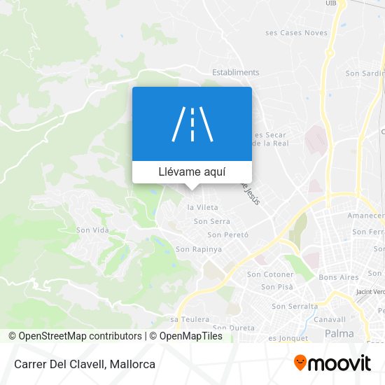 Mapa Carrer Del Clavell