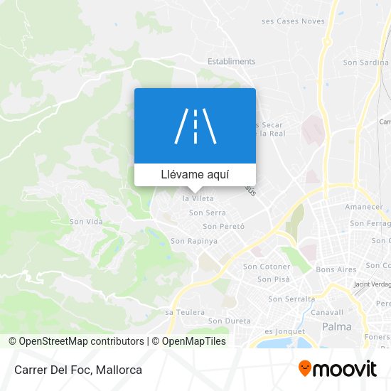 Mapa Carrer Del Foc