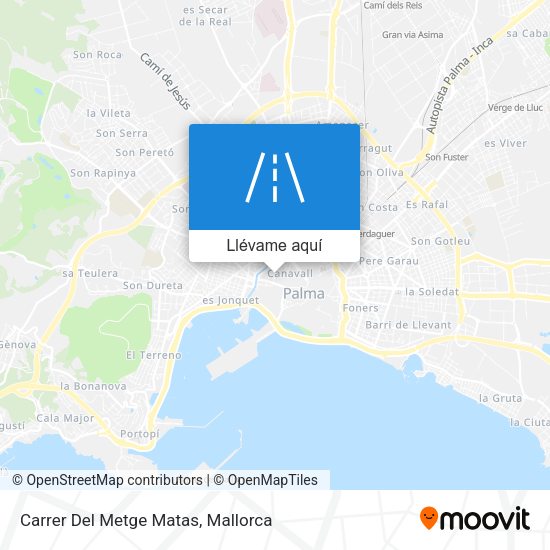 Mapa Carrer Del Metge Matas