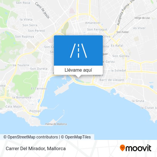 Mapa Carrer Del Mirador