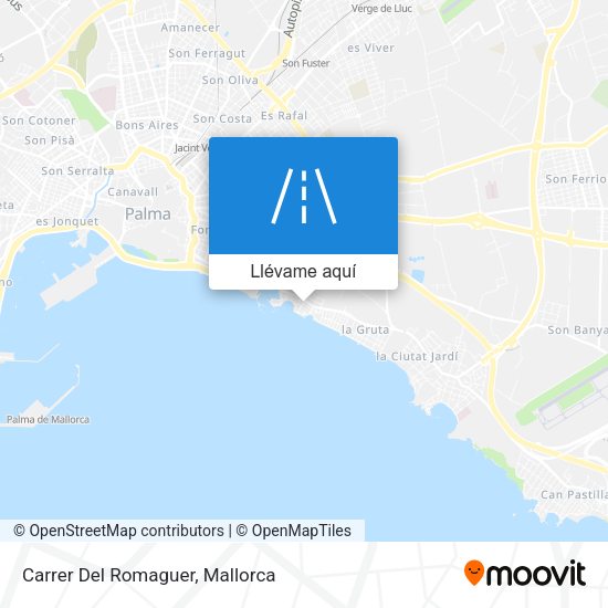 Mapa Carrer Del Romaguer