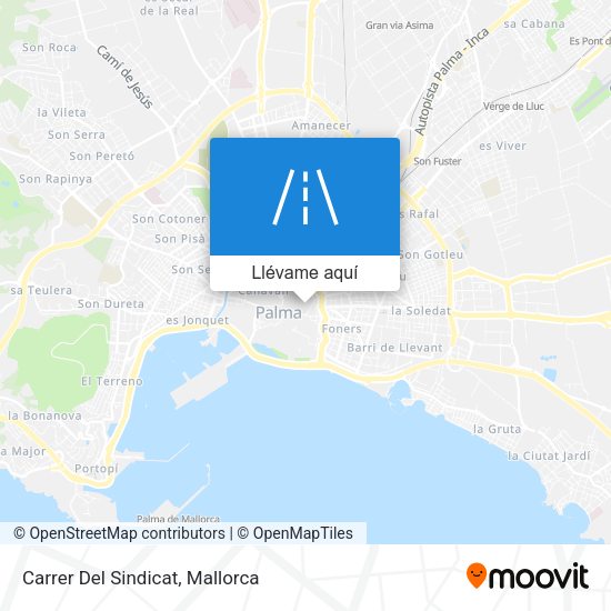 Mapa Carrer Del Sindicat