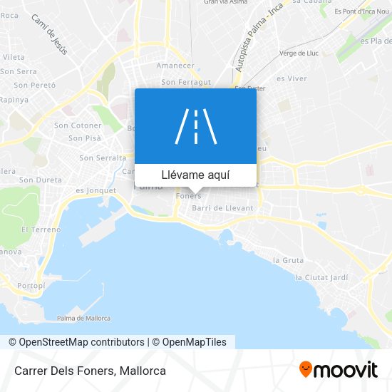 Mapa Carrer Dels Foners