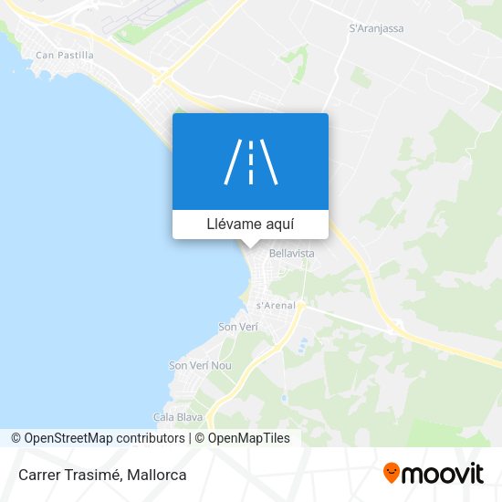 Mapa Carrer Trasimé