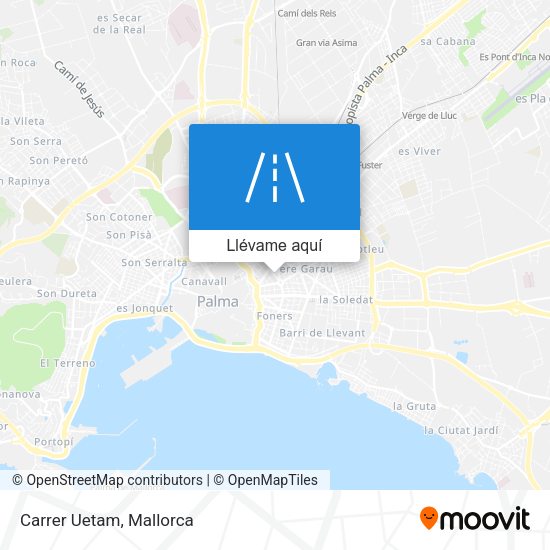 Mapa Carrer Uetam
