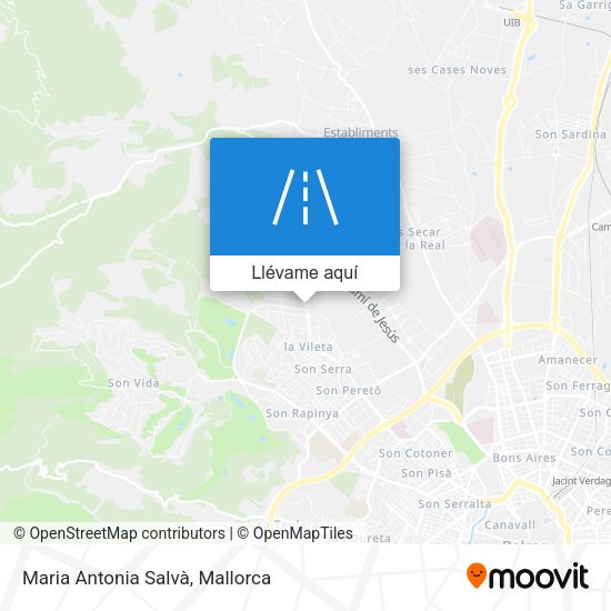 Mapa Maria Antonia Salvà