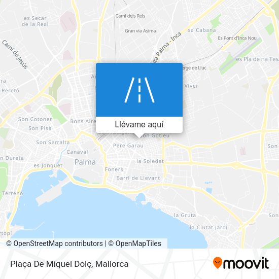 Mapa Plaça De Miquel Dolç