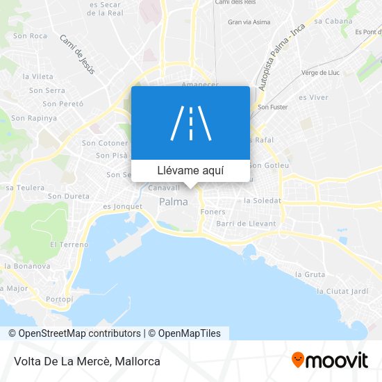 Mapa Volta De La Mercè