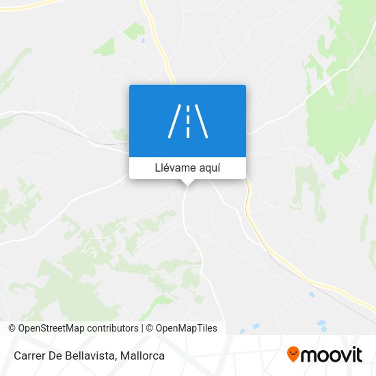 Mapa Carrer De Bellavista
