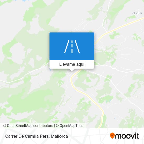 Mapa Carrer De Camila Pers