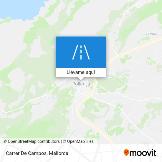 Mapa Carrer De Campos