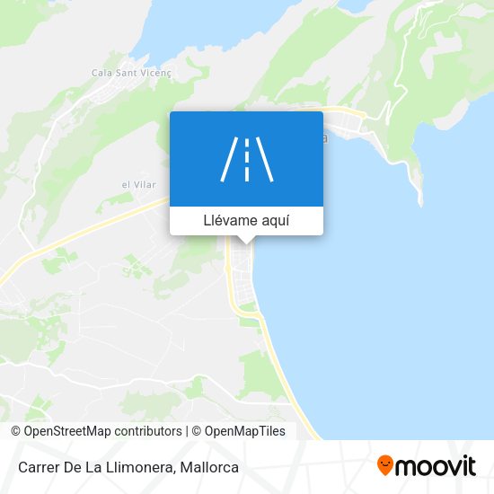 Mapa Carrer De La Llimonera