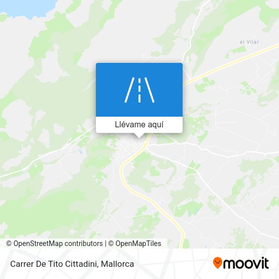 Mapa Carrer De Tito Cittadini