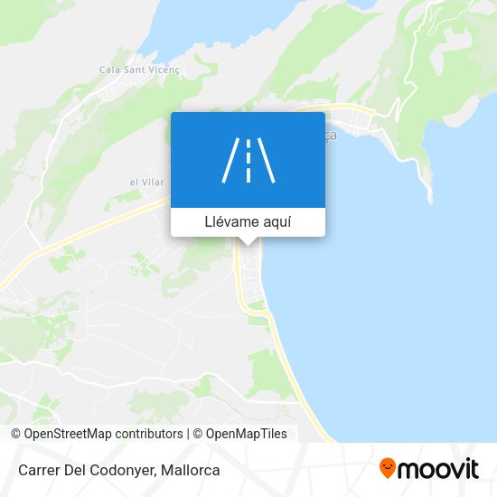 Mapa Carrer Del Codonyer