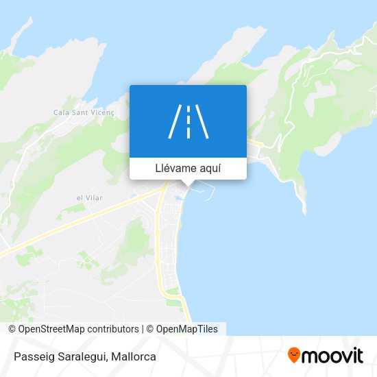 Mapa Passeig Saralegui