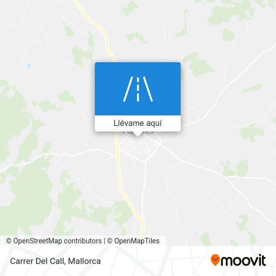 Mapa Carrer Del Call