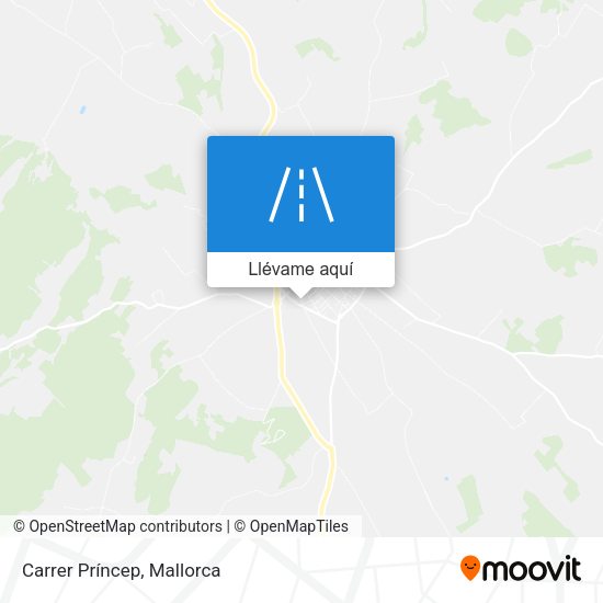 Mapa Carrer Príncep