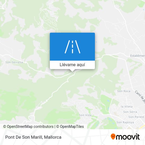Mapa Pont De Son Marill