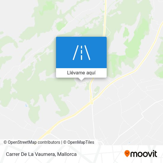 Mapa Carrer De La Vaumera