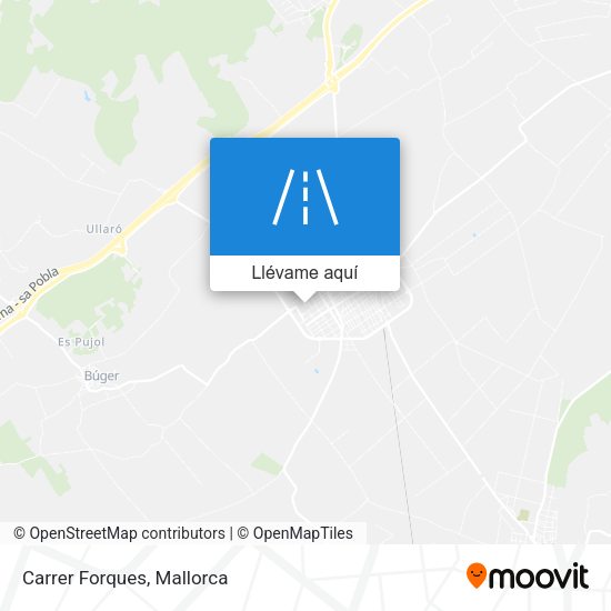 Mapa Carrer Forques
