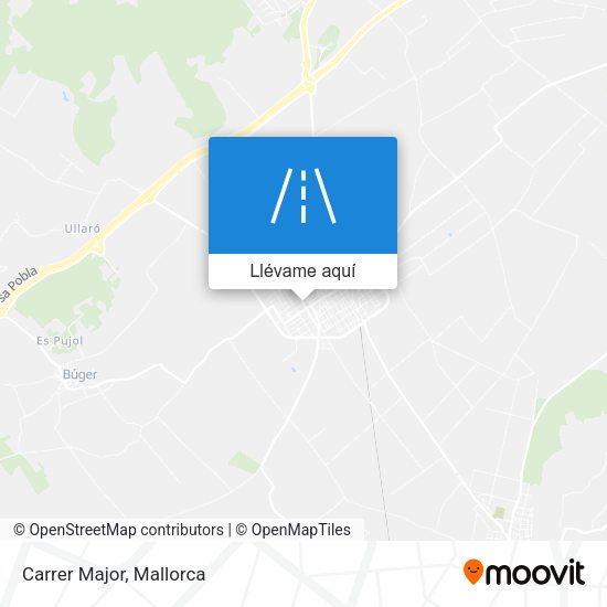 Mapa Carrer Major