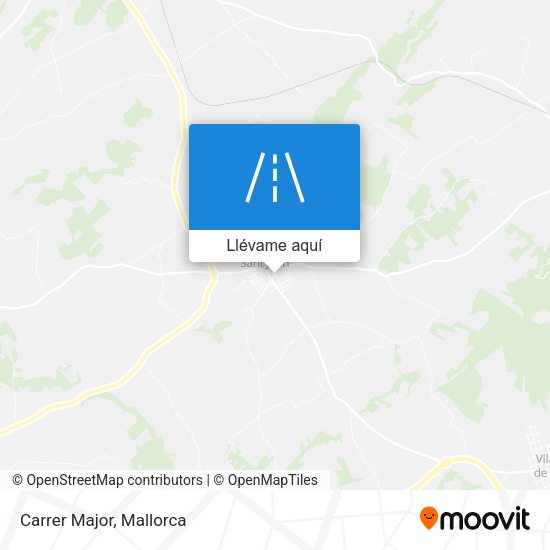 Mapa Carrer Major