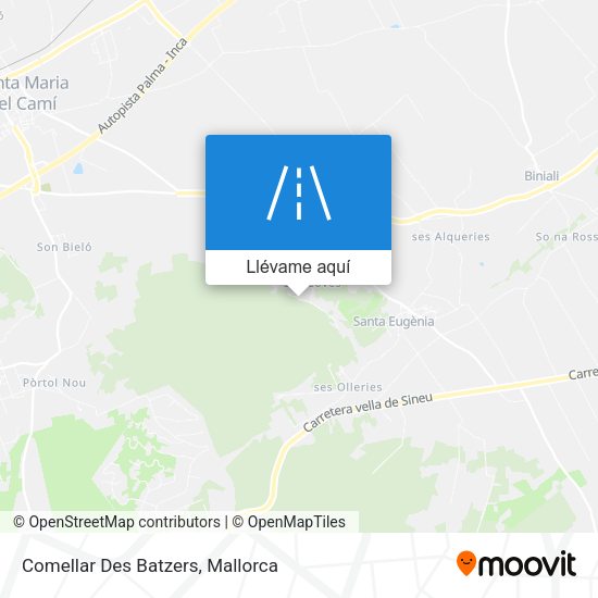 Mapa Comellar Des Batzers